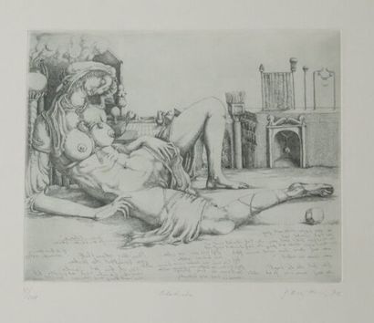 Gisela Breitling ( 1939-2018)
Odalisque,...