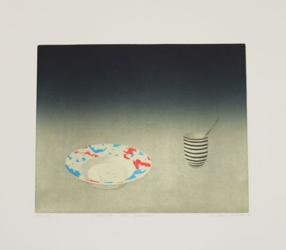 Florence SINCLAIR-MAHDAVI (1949-).
Assiette...