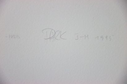 J-H PARK (XXè).
La conception, 1985.
Gravure...