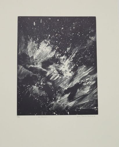 Jean Marcel BERTRAND (XXè).
... de l'écume.
Lithographie...