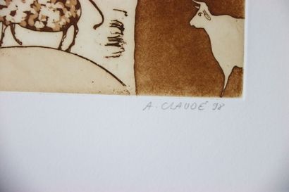 Annick CLAUDE (1961-).
Des accents de sincérité,...