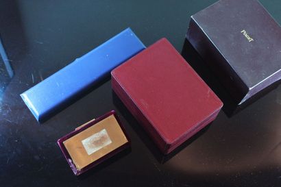 PIAGET
Réunion de trois écrins des années...