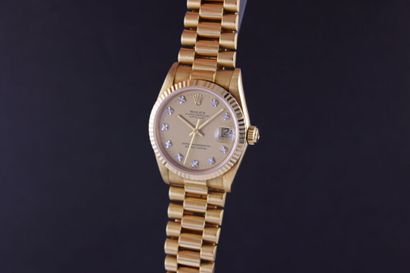 ROLEX Datejust Lady réf. 68278 vers 1987
Montre...