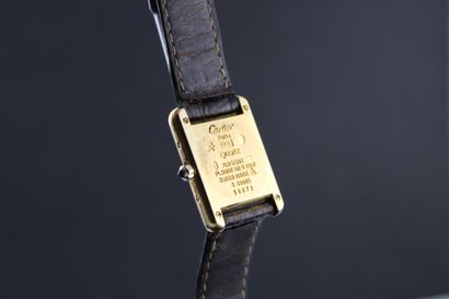 CARTIER Tank Must
Montre bracelet en vermeil....