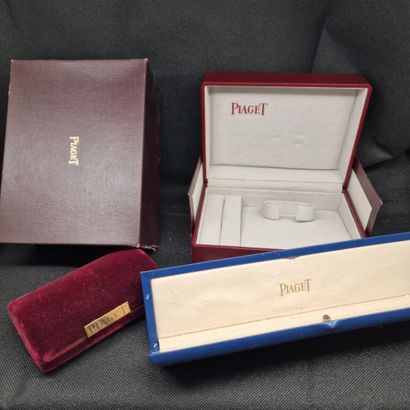 PIAGET
Réunion de trois écrins des années...