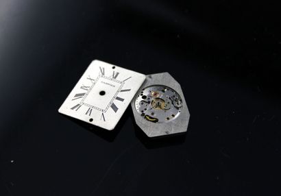 CARTIER
Mouvement, cadran ( repeint) et ...