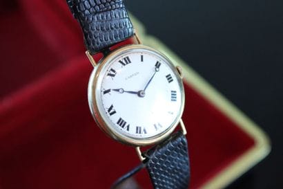 CARTIER
Montre bracelet en or jaune 18k....