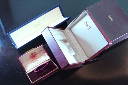 PIAGET
Réunion de trois écrins des années...