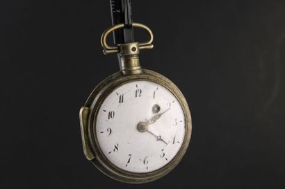 Charles OUDIN
Montre coq en argent. Boitier...