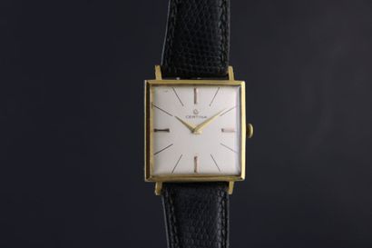 CERTINA réf. 4006.102
Montre bracelet plaqué...