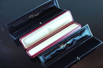CHOPARD
Réunion de trois écrin des années...