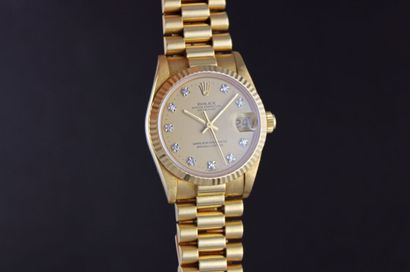 ROLEX Datejust Lady réf. 68278 vers 1987
Montre...