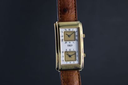 FRED
Montre double fuseau horaires