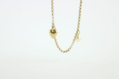 Bracelet en or jaune 18K (750/1000) mailles...