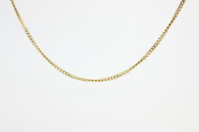 Chaîne en or jaune 18K (750/1000) mailles...