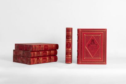 Réunion de 5 livres :
-