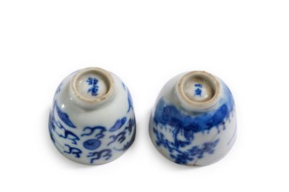 VIETNAM, FIN XIXe SIÈCLE
Deux petits sorbets...