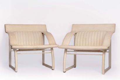 DE SEDE DS 127, Gerd LANGE (XX) designer
Paire...