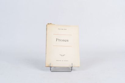 PIERRE JEAN JOUVE, 7 volumes comprenant:
-...