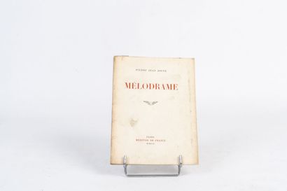 PIERRE JEAN JOUVE, 7 volumes comprenant:
-...