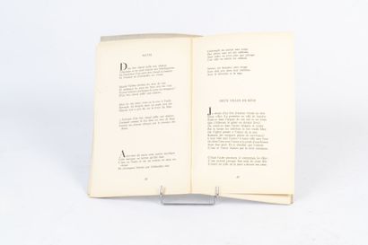 PIERRE JEAN JOUVE, 7 volumes comprenant:
-...