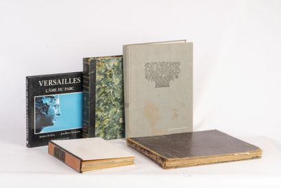 Lot de 7 livres comprenant 
- Porte folio...
