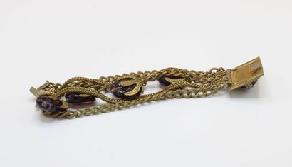 Miriam HASKELL (1899 -1981)
Gold-plated metal...