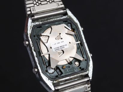 CITIZEN LAP 
Montre de poignet. Boitier rectangulaire....