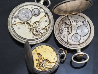 LONGINES / CYMA / ANONYME
Réunion de trois...