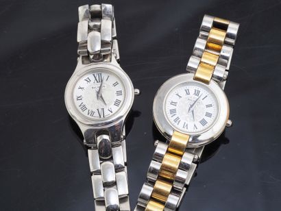 BALMAIN
Réunion de deux montre de dame en...
