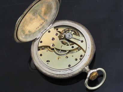 LIP
Montre de gousset en argent. Boitier...