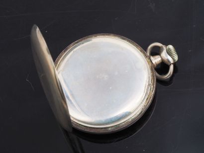 OMEGA
Montre de gousset en argent. Boitier...