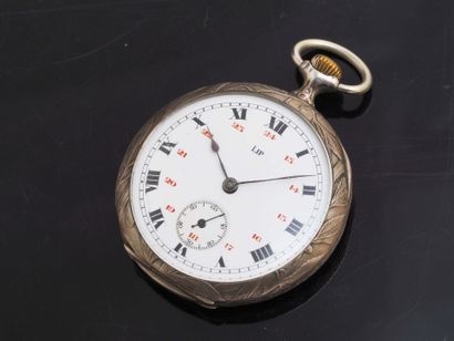 LIP
Montre de gousset en argent. Boitier...