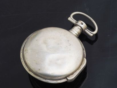 ANONYME
Montre de gousset en argent. Boitier...