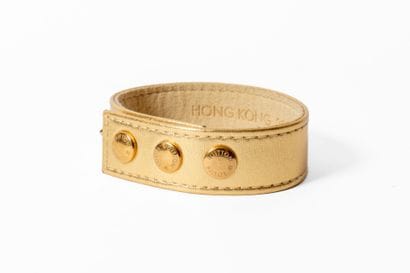 LOUIS VUITTON 
Bracelet en en cuir vernis...