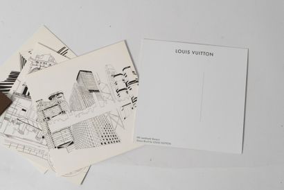 LOUIS VUITTON 
Documentation comprenant des...