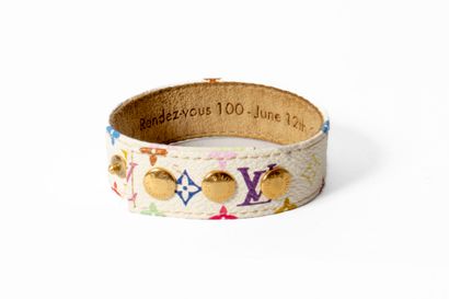 LOUIS VUITTON 
Bracelet en toile monogramme...