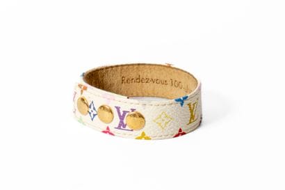 LOUIS VUITTON 
Bracelet en toile monogramme...