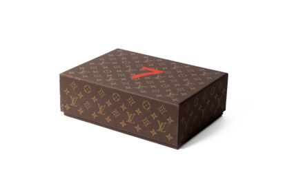 LOUIS VUITTON 
Coffret de jeu de bonneteau...