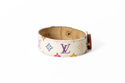 LOUIS VUITTON 
Bracelet en toile monogramme...