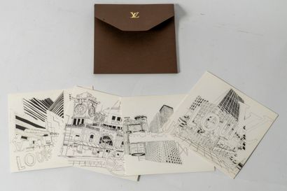 LOUIS VUITTON 
Documentation comprenant des...