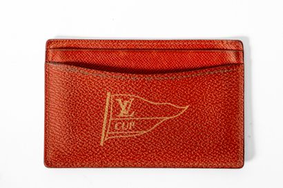LOUIS VUITTON 
Paire de porte cartes pour...