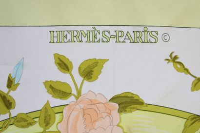 HERMES.
Silk square
Romantique