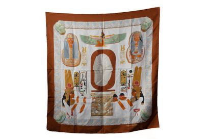 HERMES
Silk square. 
Ramses Pharaon