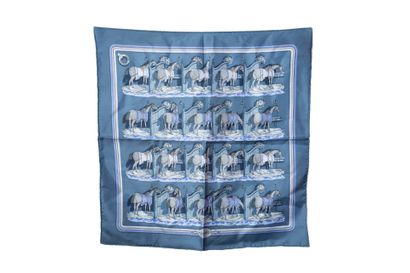 Meeting of 3 scarves

Blue ''écurie'' H_42cm...