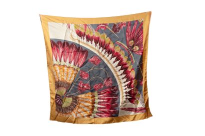 HERMES
Silk square. 
Brazil
