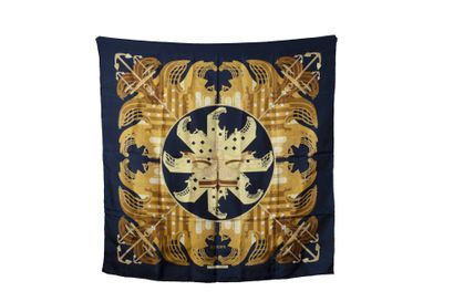 HERMES
Silk square.
Proues