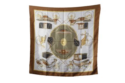 HERMES
Silk square.
Model 