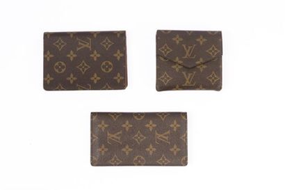 LOUIS VUITTON

Set of small leather goods...