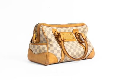 LOUIS VUITTON 
Berkeley bag in azure checkerboard...